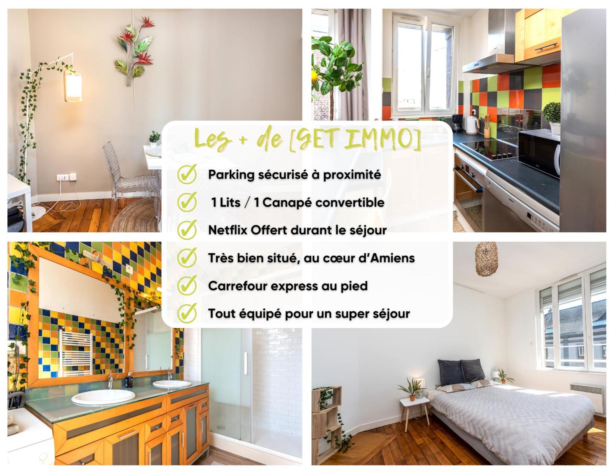 Le Jacobin / 1 Chambre - Netflix - Hyper Centre อาเมียงส์ ภายนอก รูปภาพ